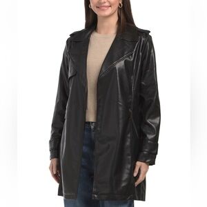 Bagatelle open front trench coat
